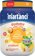 Marťánci Walmark Gummy JARO-LÉTO želatinové tablety 50 ks