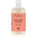 Shea Moisture Coconut & Hibiscus hydratační šampon pro vlnité a kudrnaté vlasy 384 ml