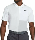 Nike Dri-Fit Victory+ Blocked Mens Polo White/Lite Smoke Grey/Photon Dust/Black M Camiseta polo