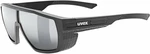 UVEX MTN Style P Black Matt/Polarvision Mirror Silver Occhiali da sole Outdoor