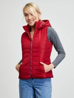 Red women's 100-year-old zoot vest