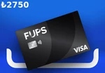 FUPS Mobile ₺2750 Gift Card TR
