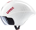 UVEX Race 8 White/Red 56-58 Fahrradhelm