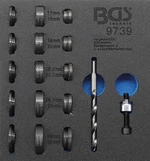 BGS technic Děrovače pro parkovací senzory, průměr 17-32 mm - BGS 9739