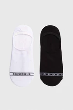 Ponožky Converse 2-pak biela farba, E1271A