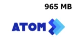 ATOM 965 MB Data Mobile Top-up MM