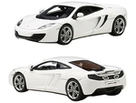 Mclaren MP4-12C White 1/43 Diecast Model Car by Autoart