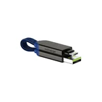Kábel Rolling Square inCharge X 6v1, USB, USB-C, Micro USB, Lightning (RS-X02R) čierny/modrý Rolling Square inCharge X - nabíjecí a datový kabel 6 v 1