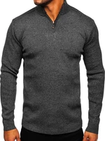 Pulover negru Bolf S8279