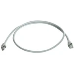 Telegärtner L00000A0304 RJ45 sieťové káble, prepojovacie káble CAT 6 U/UTP 1.00 m biela samozhášavý, bez halogénov 1 ks