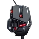 MadCatz R.A.T. 8 + herná myš USB optická čierna 11 null 16000 dpi podsvietenie, gélová opierka pod zápästie, úprava hmot