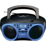 Lenco SCD-501 CD-rádio FM AUX, Bluetooth, CD, USB   modrá, čierna