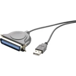 USB paralelný kábel RENKFORCE 1x USB 1.1 zástrčka ⇔ 1x Centronics zásuvka 1.80 m