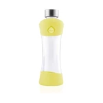 Žltá sklenená fľaša z borosilikátového skla Equa Active Lemon, 550 ml