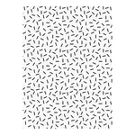 Bielo- čierny baliaci papier eleanor stuart Dashes