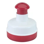 Stlačovacia nádoba na formovanie mäsa Metaltex Hamburger, ⌀ 10 cm