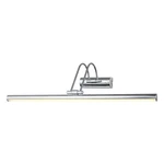 Nástenné svietidlo v striebornej farbe Homemania Decor Pona, dĺžka 50 cm Nástenné svietidlo v striebornej farbe Homemania Decor Pona, dĺžka 50 cm