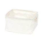 Úložný košík Compactor Cream, 25 × 15 × 20 cm