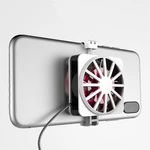 Bakeey Portable RGB Fan Holder Gaming Phone Radiator Universal Mobile Phone Cooler For iPhone 13 Pro Max For Samsung Gal