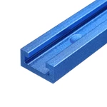Drillpro Blue Oxidation 100-1220mm T-track T-slot Miter Track Jig T Screw Fixture Slot 19x9.5mm For Table Saw Router Tab