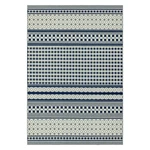 Modro-biely koberec Asiatic Carpets Antibes Geometric, 120 x 170 cm