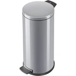 Hailo Solid L 0522-070 odpadkový kôš 18 l ocelový plech (š x v) 280 mm x 530 mm strieborná s pedálovým otváraním  1 ks