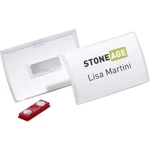 Durable 821219 štítok s menom CLICK FOLD MAGNET 40x75mm - 8212  magnet 10 ks / bal. 10 ks