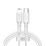 Baseus BMX Mini White MFi USB-C/Lightning PD 18W 1.8m, fehér