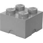 LEGO Úložný box 25x25x18cm Světle šedá