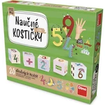 Dino Dřevěné kostky Čísla 20 ks