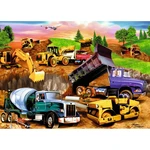 Ravensburger puzzle Na stavbě 60 dílků