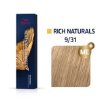 Wella Professionals Koleston Perfect Me+ Rich Naturals profesionálna permanentná farba na vlasy 9/31 60 ml