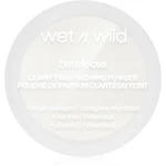 Wet n Wild Bare Focus Clarifying Finishing Powder zmatňujúci púder odtieň Translucent 6 g