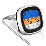 Meat Food Thermometer Digital Instant Read Cooking Kitchen Food Thermometer With Waterproof Ultra Fast LCD Touch Backlig