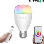 3Pcs BlitzWolf® BW-LT27 AC100-240V RGBWW+CW 9W E27 APP Smart LED Bulb Work With Alexa Google Assistant + IR Remote Contr