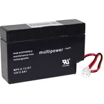 multipower PB-12-0,8-JST MP0,8-12 olovený akumulátor 12 V 0.8 Ah olovený so skleneným rúnom (š x v x h) 96 x 62 x 25 mm