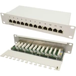 LogiLink NP0041 12 portů sieťový Patchpanel CAT 6 1 U
