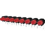 Signal Construct DUHS35822 LED séria 8-krát zelená  (d x š x v) 40 x 4.8 x 9.1 mm