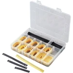 TRU COMPONENTS ECMKS-3 označovací klip na káble Odtlačok (Káblový značkovač) 0 - 9, L, N, R, S, T, +, - Rozsah vonkajšie