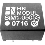 HN Power SIM1-0505D-DIL8 DC / DC menič napätia, DPS 5 V/DC 5 V/DC, -5 V/DC 100 mA 1 W Počet výstupov: 2 x