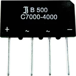 TRU COMPONENTS TC-B40C1500A mostíkový usmerňovač SIL-4 80 V 2.3 A jednofázové