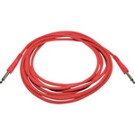 Paccs HIC23RE060SD hudobné nástroje kábel [1x jack zástrčka 6,35 mm - 1x jack zástrčka 6,35 mm] 6.00 m červená