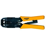 Bernstein  3-0609 krimpovacie kliešte  modulárny zástrčky (zástrčky Western)   RJ10, RJ11, RJ12, RJ45