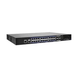 ABUS  19" sieťový switch 24 portů  funkcia PoE
