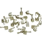 Faston zásuvka LAPP 63501150 s odbočkou, 6.3 mm x 0.8 mm, bez izolace, 100 ks