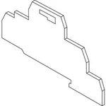 Koncová deska pro svorky se šroubovým připojením FED6 ABB 1 ks
