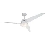 Stropní ventilátor CasaFan Eco Aviatos 132 WE-WE, Vnější Ø 132 cm, lakovaná bílá