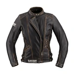 Dámská kožená moto bunda W-TEC Black Heart Lizza  vintage hnědá  S