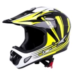 Downhill přilba W-TEC FS-605 Allride  Yellow Graphic  XL (61-62)