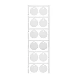 Device markers, MultiCard, 30 x 30 mm, Polyamide 66, Colour: White Weidmüller Počet markerů: 60 CC DIA 30/4.2 MC NE WSMnožství: 60 ks